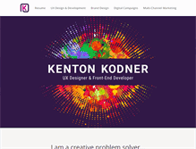 Tablet Screenshot of kentonkodner.com